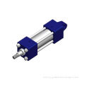 Hydraulic Cylinder Components , Rod Oil Cylinder For Industrial Machinery